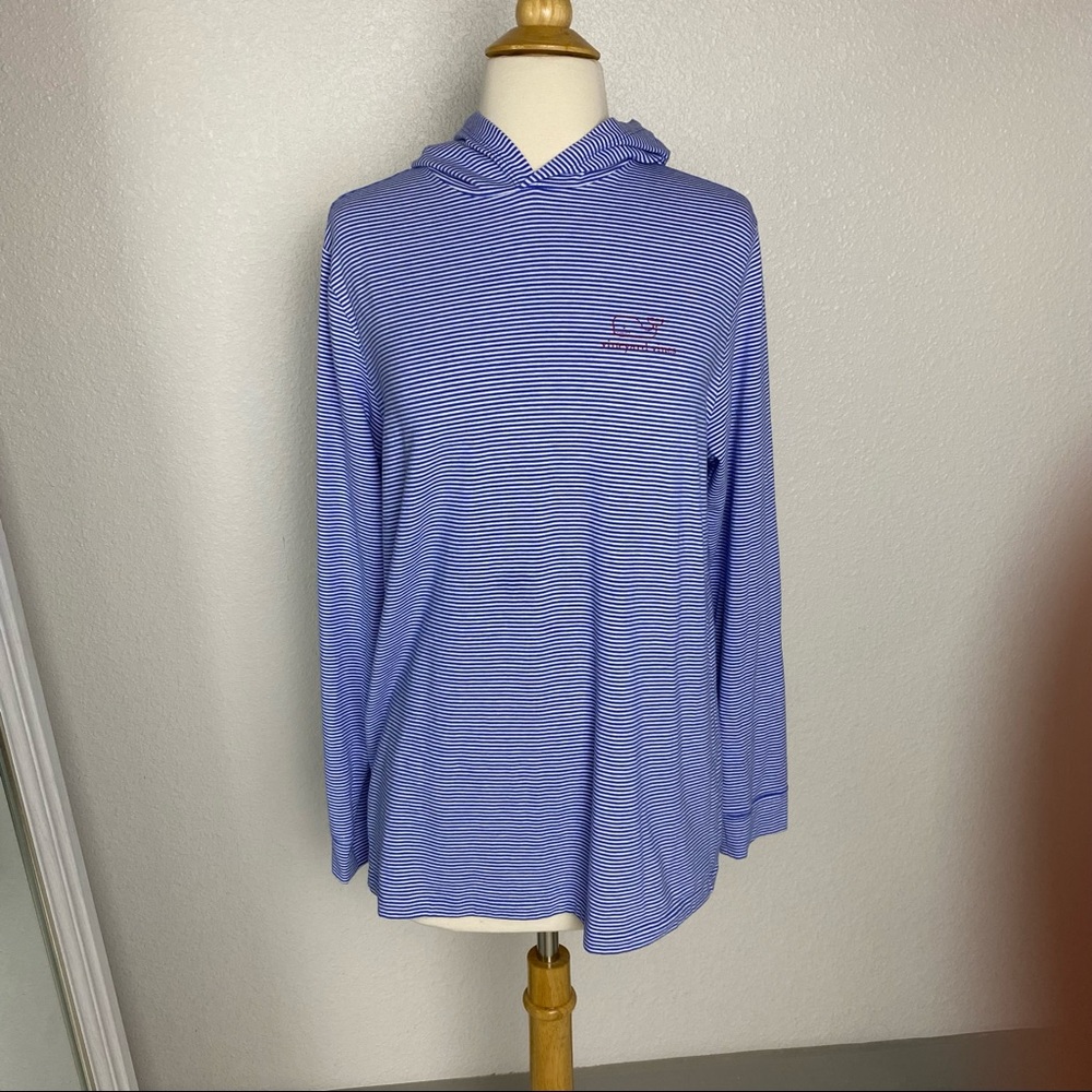 VINEYARD VINES Striped Long Sleeve Hoodie